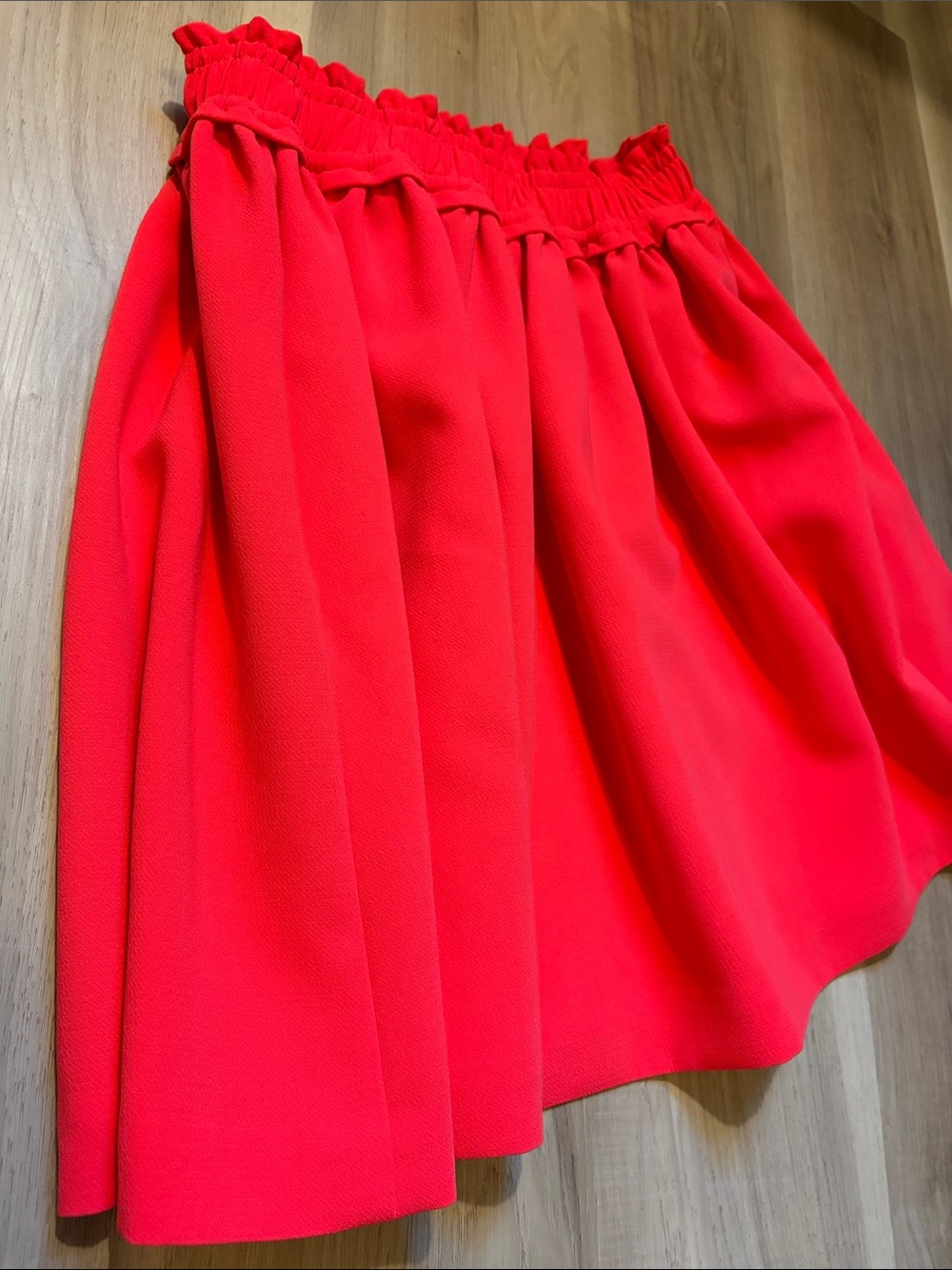 Kate Spade Red Elastic-Waist A-Line Skirt - Skirt the Rules